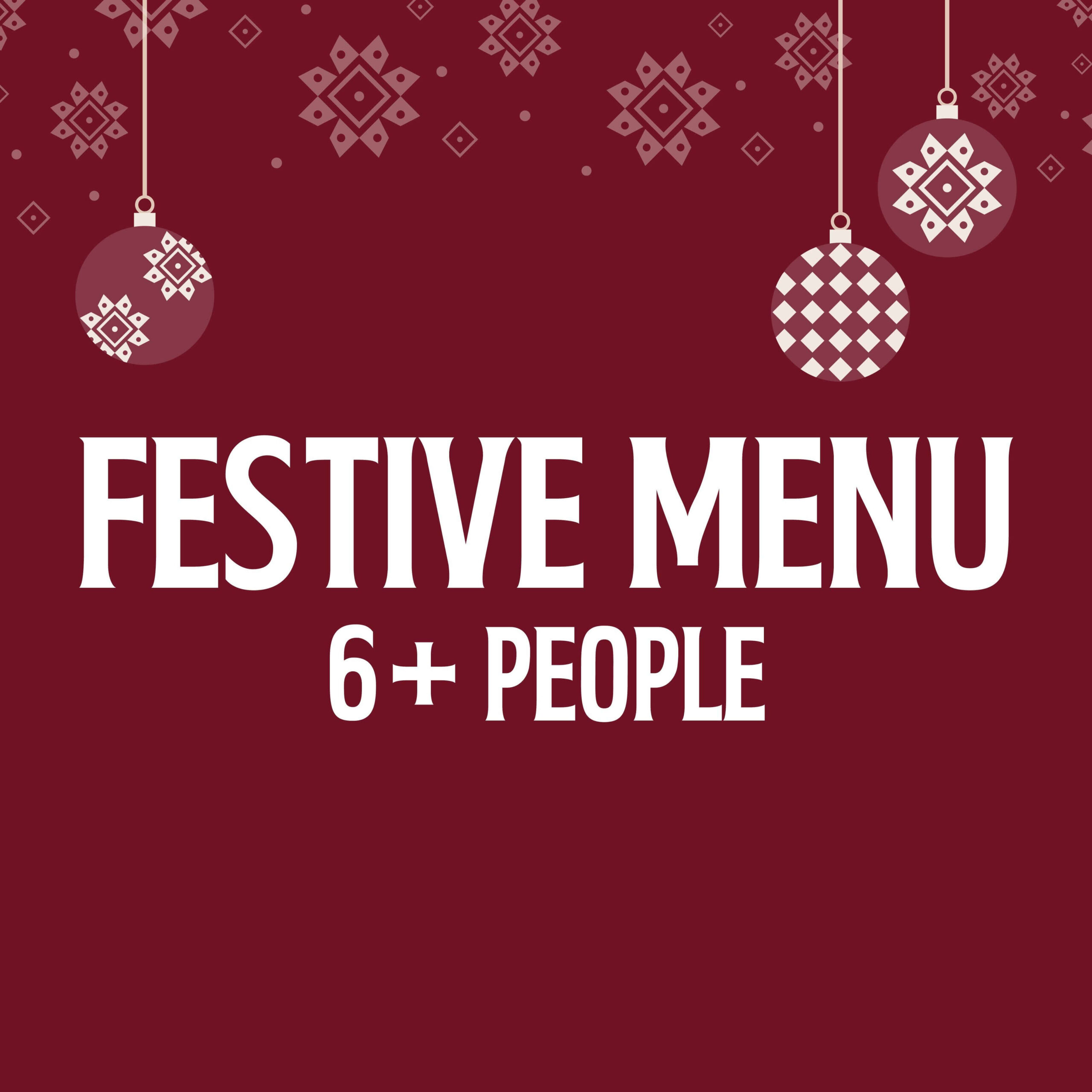 Festive Menu

